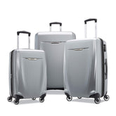Samsonite Winfield 3 DLX Spinner Silver 3 Piece Set 20 25 28 U1